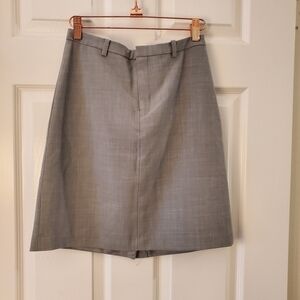 Gap Stretch Gray Skirt Sz 1